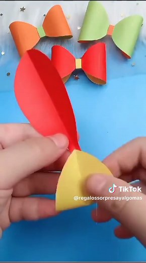 Cómo hacer corbatas de papel: Tutorial paso a paso