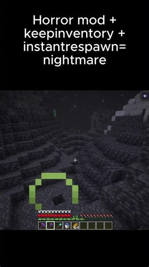 Bad dream #minecraft #horror #mods