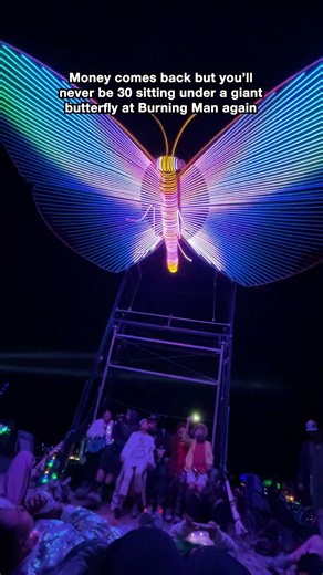 Butterfly Swing at Burning Man