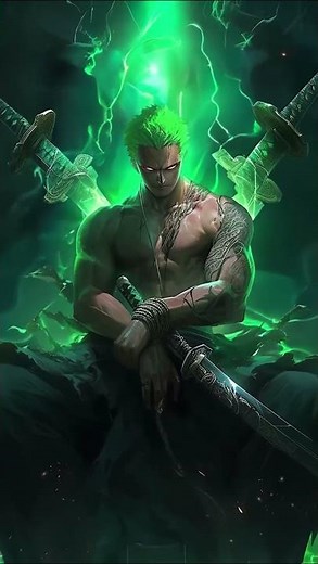 Zoro | King Of Hell | Live Wallpaper For Mobile! #4khd #wallpaperengine #onepiece