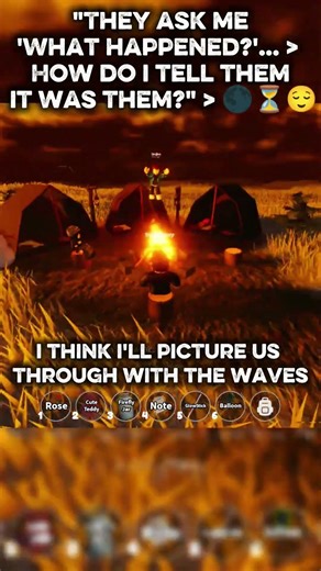 Sometimes, Silence Is The Only Answer ✨ 🌑#roblox