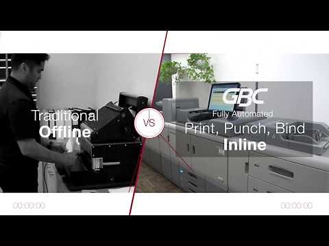 GBC StreamWire - Automated Inline Twinloop Wire Binding