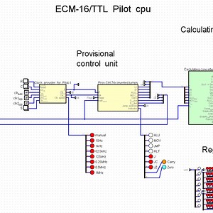 Pilot-1 CPU (ECM-16/TTL partial build)