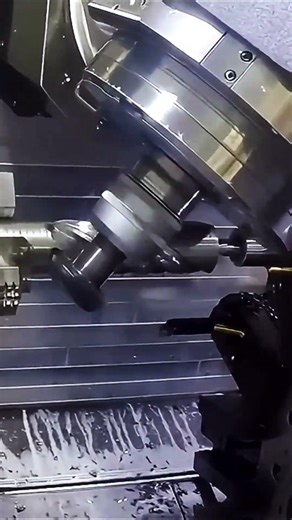 CNC machining an end mill