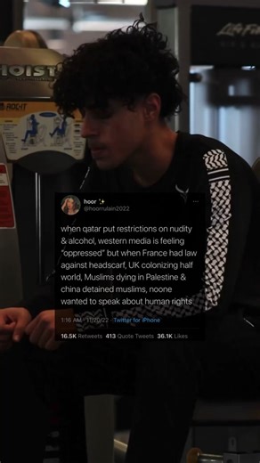 Double standards have become very apparent. #freepalestine #ummah #palestine #uyghurmuslims #savepalestine #arabtiktok #qatarworldcup #qatar2022