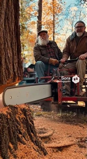 What is the form of sawing trees?