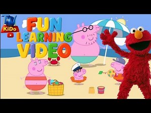 Peppa Pig Holiday and More Fun Learning Video number 102