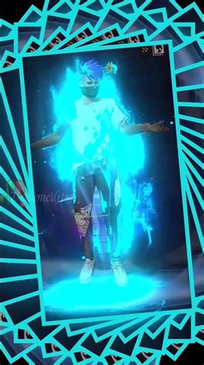 Thora Raja Ji 💔 FF Emote Edit 🔵 Blue Glow ✨