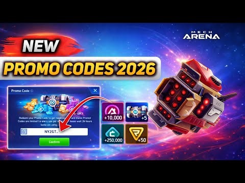 Mech Arena Latest Working Promo Codes 2026 | Free A-Coins & Rewards 🔥| Mech Arena