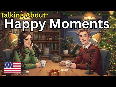 How to Talk About Your Happy Moments in English | English Conversation Practice