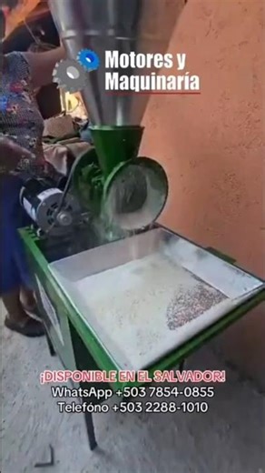 🏡⚡ ¡El molino ideal para tu hogar! Potente, práctico y 100% eléctrico 🌽 #molinos #nixtamal #campo