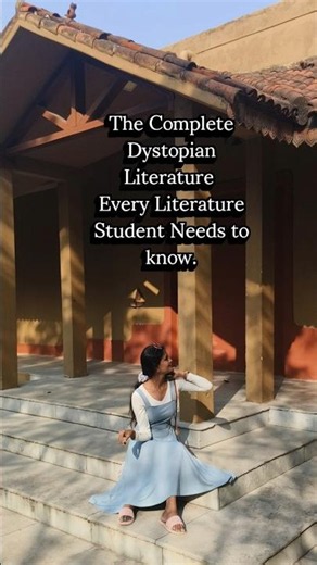 Master Dystopian Literature | Meaning, Features & Important Novels📚 #englishliterature