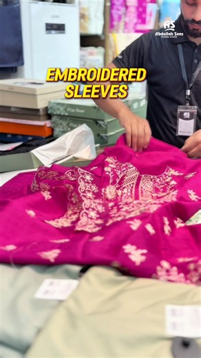 Fiza Noor embroidery suits at AS fabrics store Kachehry road near ny 212 sargodha #viralvideos#fyp#womenfashionandclothing#sargodha#100kviews