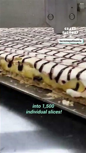 Slicing Cake Slices With Water 💦