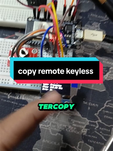 esp grabber adalah program untuk scan copy dan transmitter sinyal frekuensi dari remote keyless. program ini pakai modul cc1101 #education #espgraber #cc1101 #remotekeyless #xor722