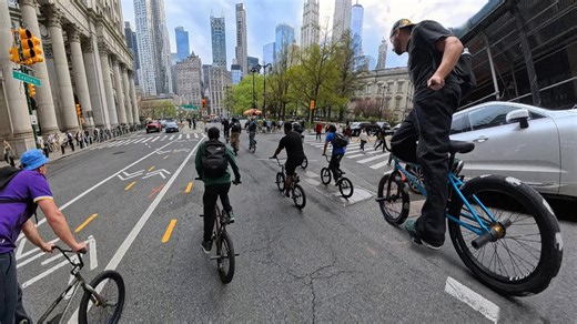 Big BMX Crew in NYC - Insta360 X5