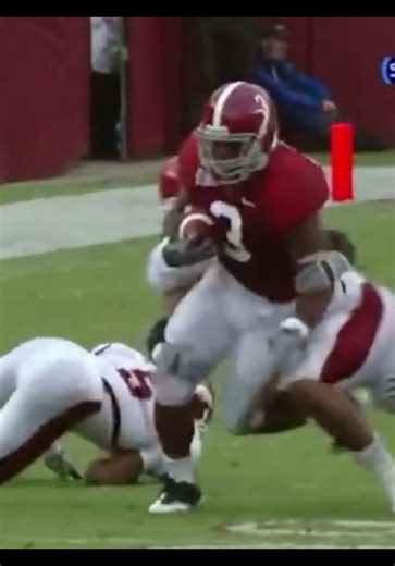 Alabama Football Countdown: Trent Richardson's 52-Yard Run