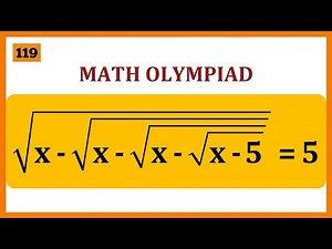 Math Olympiad - A Difficult Algebra Equation