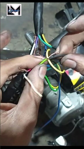 Cara menyambung kabel yang benar #bengkelmotor #diy #tipspraktis #tutorial #shorts
