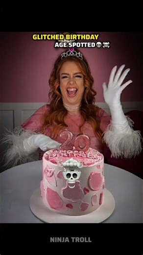 GLITCHED BIRTHDAY AGE SPOTTED☠️#edits #usa #trollface #shorts