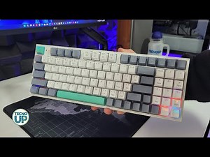 Teclado mecânico custo beneficio barato e bom MACHENIKE K500 - Unboxing e primeiras impressões