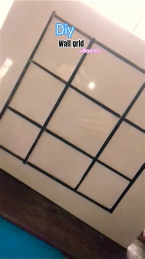 diy wall grid board #shorts #diy