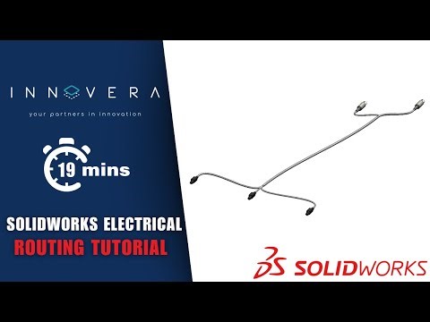 SOLIDWORKS Electrical Routing Tutorial