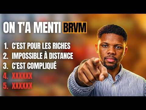 5 mensonges qui t’empêchent d’investir en Afrique (BRVM)