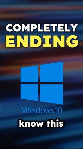 Windows 10 Support Is Completely Ending This Time #windows10 #windows11