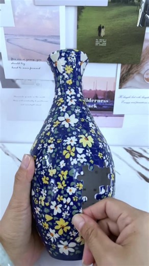 3D Puzzle Vase: A Personal Touch for Christmas Gifts