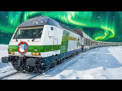 Riding the Santa Claus Express Sleeper Train to Lapland | Helsinki to Rovaniemi