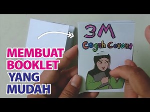 How to make a simple and easy booklet from paper