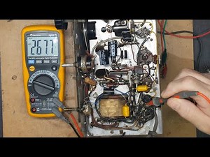 Vintage Radio Restoration - STC A5130 Part 2 - Power On with a Wacky Transformer