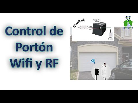 Convierte tu Portón Eléctrico en Inteligente | Control por Wi-Fi, App y Alexa (Tutorial)
