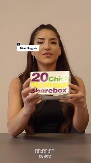 Champion Eats 20 McDonald's McNuggets in Record Time