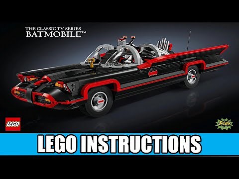 LEGO Instructions - DC - 76328 - Batman: The Classic TV Series Batmobile - Batman Classic TV Series