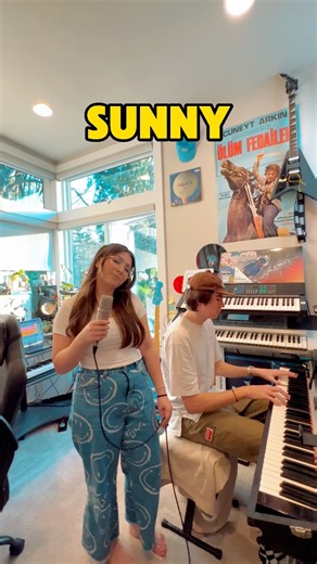 2.6K views · 38 reactions | Starting to feel like Spring little by little! Enjoy this cover of “Sunny” with my friend, Oliver Crosby!  #coversongs #seattle #singer | Lucia Flores-Wiseman | Facebook