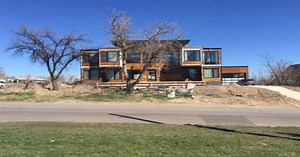 CO couple builds cheaper shipping container home