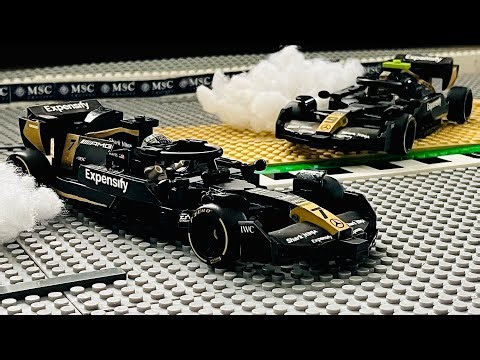 F1 The Movie - APX GP's Crash At Silverstone | LEGO Recreation