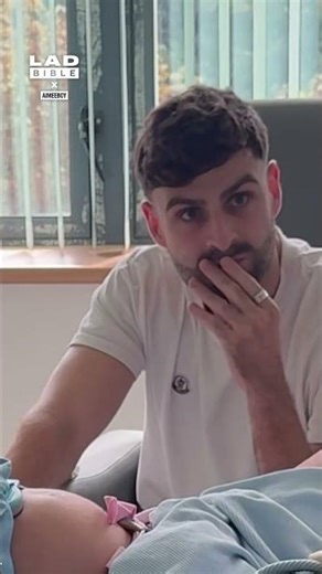 Partner's hilarious reaction to birth 🤣😭 (🎥: TT/ aimeeboy)