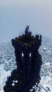Dark Tower Finale #minecraft #minecraftbuilding #gaming #build #minecraftbuild #minecraftshorts