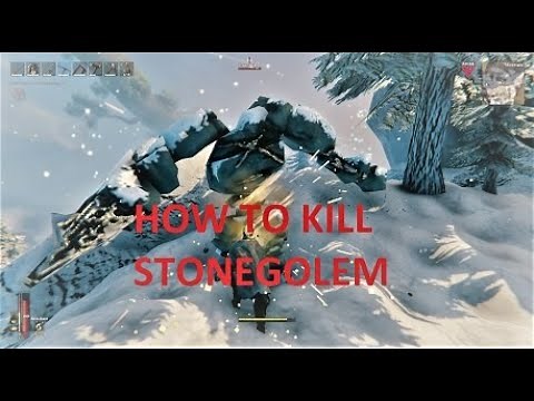 Valheim - How to kill the Stone Golem