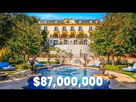 $87,000,000 MANSION ON TOP OF A MOUNTAIN IN BEVERLY HILLS!