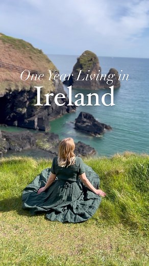 Celeste Larsen | Mage By Moonlight on Instagram: "One year of living in Ireland, in Éirinn 🇮🇪 This year has been so beautiful, rewarding, challenging & illuminating.⁣⁣ ⁣⁣ I had never set foot upon Irish soil until the day we arrived, with the suitcases we’d be living out of for the next 4 months until our shipping container arrived.⁣⁣ ⁣⁣ Neither my husband nor I knew a single soul here, we had no connections here. Why did we come? Curiosity, hope, a yearning to experience something new.⁣⁣ ⁣⁣ T