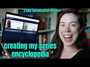 Creating A Series Encyclopedia (in Campfire Blaze)!
