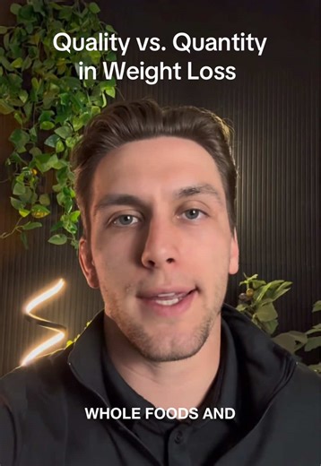 Quality vs. Quantity in Weight Loss 👉 Comment “LINK” and ill send you my free training breaking down what you should be prioritizing to lose weight, stay metabolically healthy & sustain your results long term