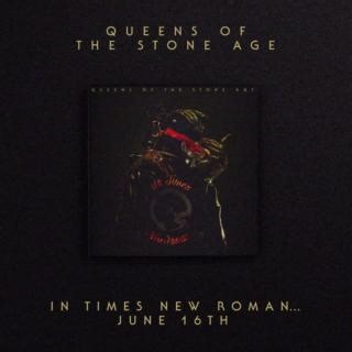 A sneak preview of the In Times New Roman... vinyl by Queens of the...