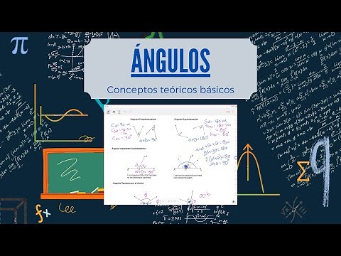 Ángulos- Teoría básica de ángulos - Geometría/ Matemática Fácil