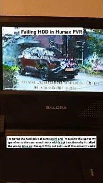 Failing HDD Causing glitches on Humax PVR