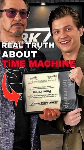 Tony Built the Time Machine Because of Peter? / The Hidden Reason Revealed.